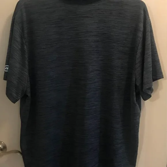 Men’s Free Country Blue Polo Shirt Size XXL Ultimate Comfort Very Soft Material - Picture 3 of 4